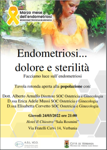 MARZO MESE DELL&#8217;ENDOMETRIOSI