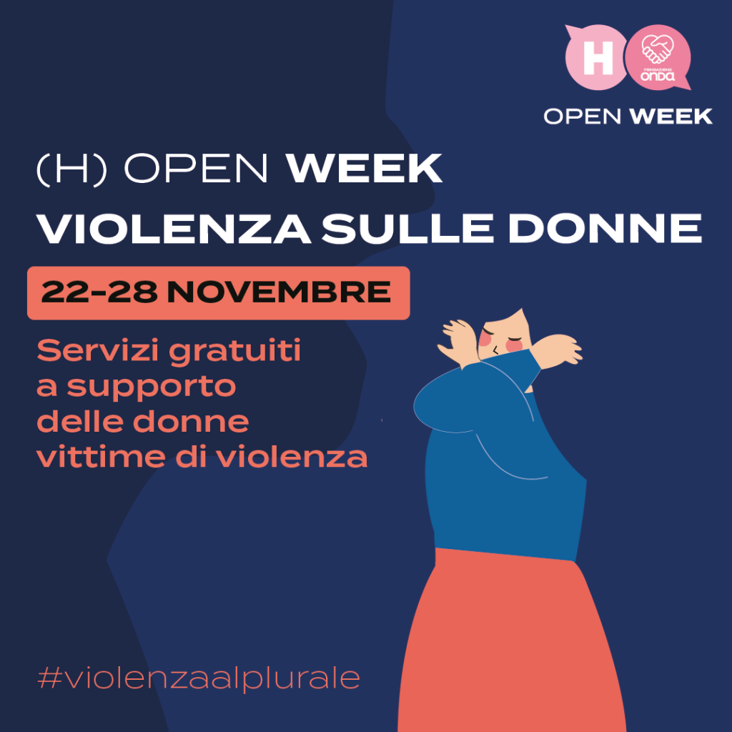 OPEN WEEK CONTRO LA VIOLENZA SULLE DONNE &#8211; AL DEA DI VERBANIA SPORTELLO INFORMATIVO IL 22, 24 E 27 NOVEMBRE 2023