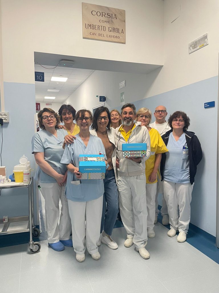 DONATE DALLO CHEF CANNAVACCIUOLO COLOMBE PASQUALI PER GLI OPERATORI SANITARI DEGLI OSPEDALI DI OMEGNA, VERBANIA E DOMODOSSOLA E DEI SERVIZI TERRITORIALI