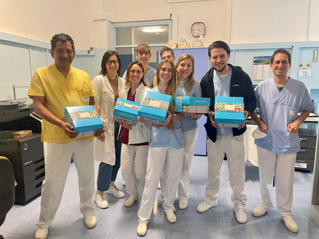 DONATE DALLO CHEF CANNAVACCIUOLO COLOMBE PASQUALI PER GLI OPERATORI SANITARI DEGLI OSPEDALI DI OMEGNA, VERBANIA E DOMODOSSOLA E DEI SERVIZI TERRITORIALI