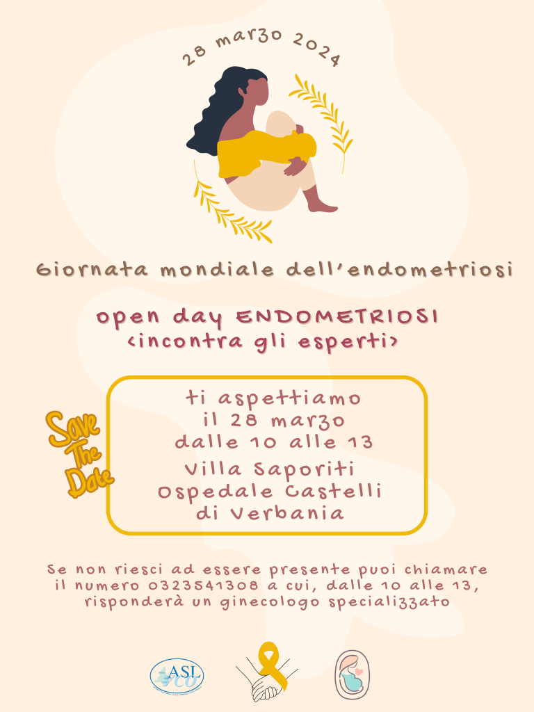 28 MARZO 2024 &#8211; GIORNATA MONDIALE DELL&#8217;ENDOMETRIOSI