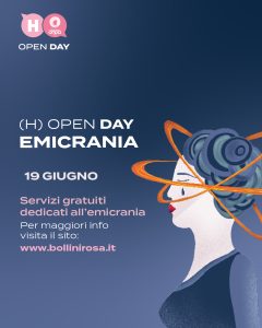 OPEN DAY EMICRANIA:  IL 19 GIUGNO VISITE E SERVIZI GRATUITI
