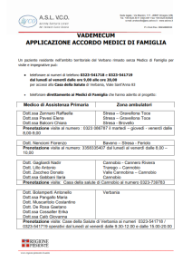 Scegliere il Medico di famiglia e il Pediatra