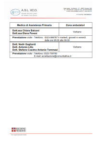 VADEMECUM &#8211; APPLICAZIONE ACCORDO MEDICI DI FAMIGLIA