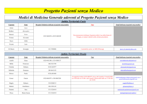 AGGIORNAMENTO VADEMECUM –  APPLICAZIONE ACCORDO MEDICI DI FAMIGLIA