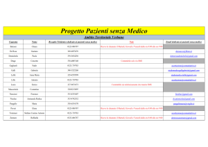 Cessazione attività Medico di Assistenza Primaria Dott. Antonello Bolamperti